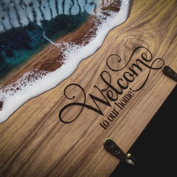 Ocean Wave Key Hanger