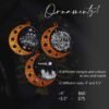 Christmas Crescent Ornaments