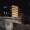 Custom Bamboo Display Stand – 2.5 ft x 3 ft (Craft Fair & Market Booth Organizer)