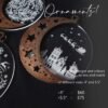 Christmas Crescent Ornaments